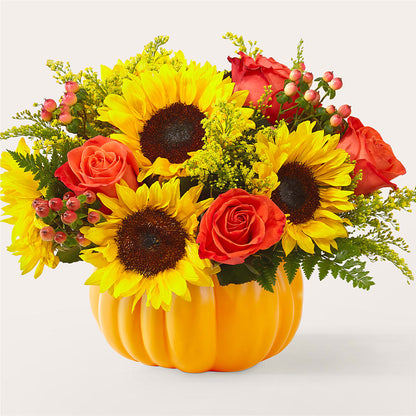 Bouquet de citrouilles « Le Coup de Cœur du Potager »