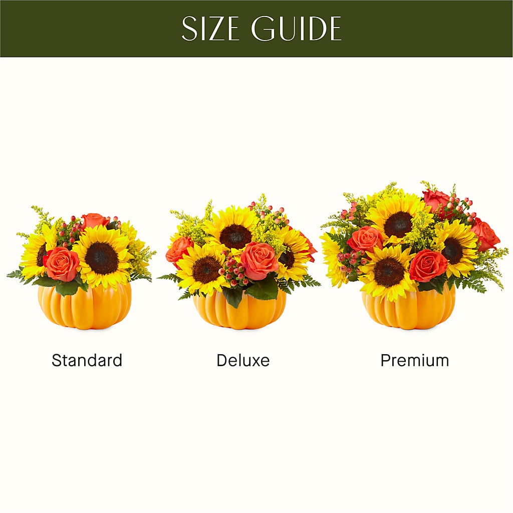 Pick of the Patch Pumpkin Bouquet –  Ginas Flower Shop, South Plainfield NJ