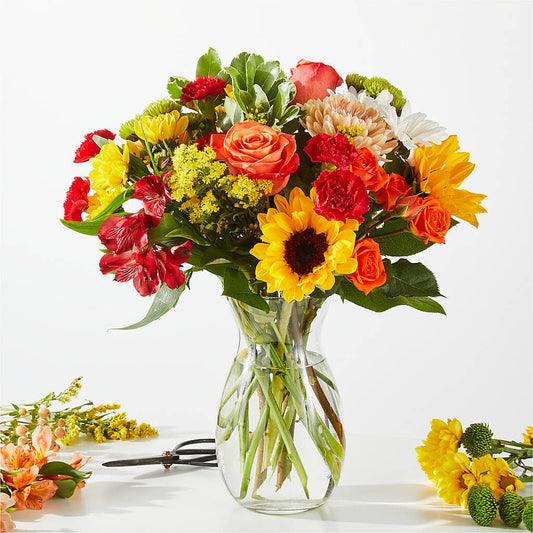 Fall Delight – A Florist Original –  Ginas Flower Shop, South Plainfield NJ