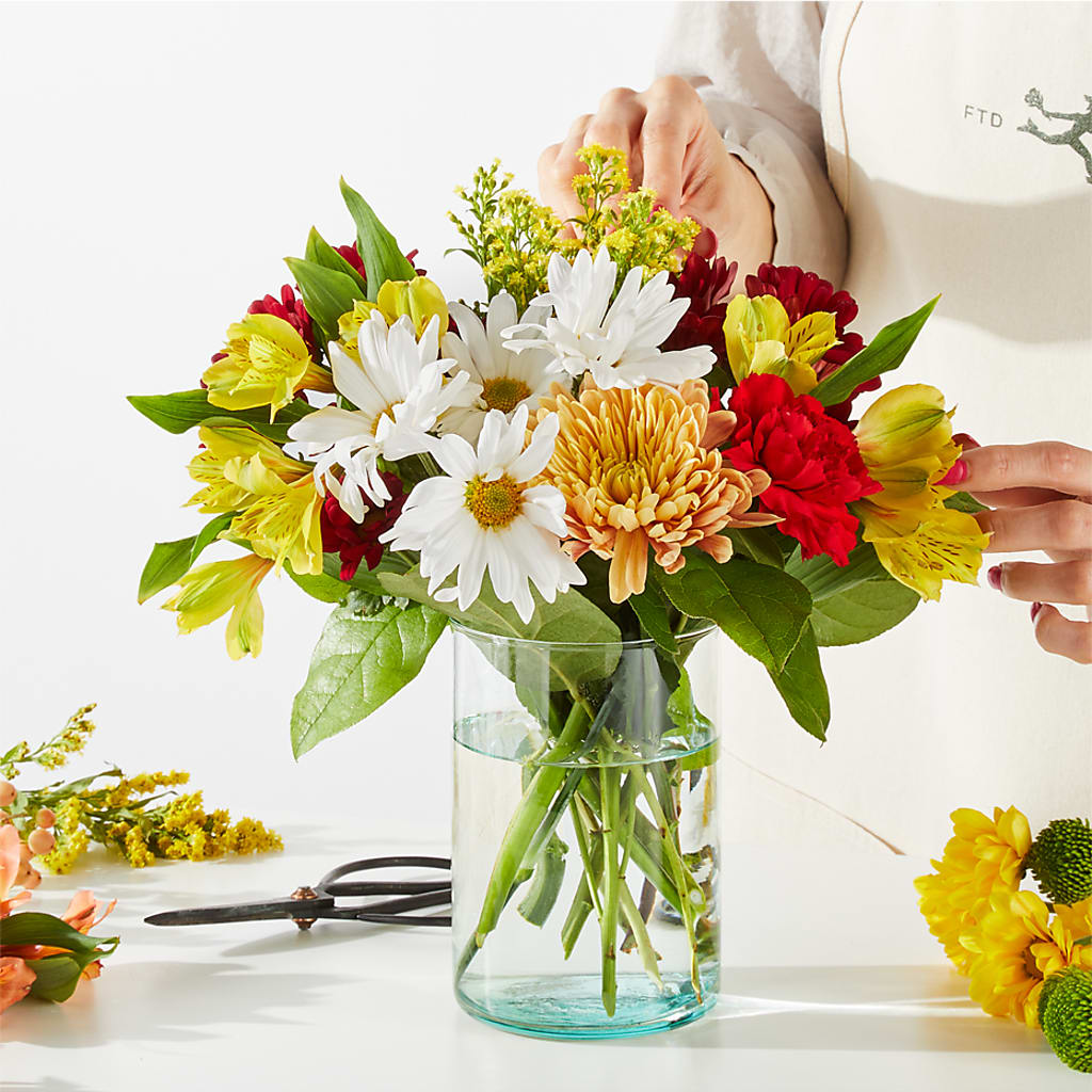 Fall Delight – A Florist Original –  Ginas Flower Shop, South Plainfield NJ