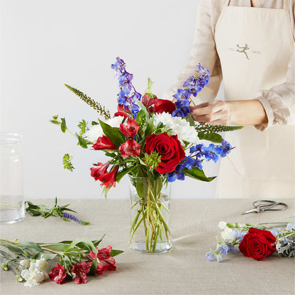 Star Spangled - A Florist Original –  Ginas Flower Shop, South Plainfield NJ