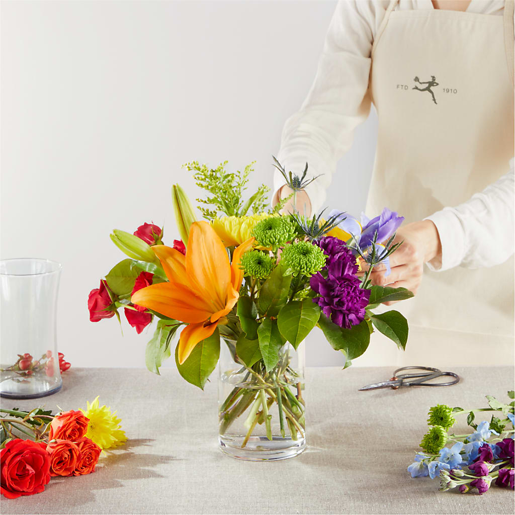 Summer Spectra - A Florist Original –  Ginas Flower Shop, South Plainfield NJ