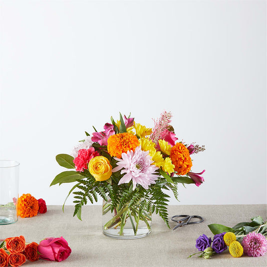 Feast of Color – A Florist Original –  Ginas Flower Shop, South Plainfield NJ