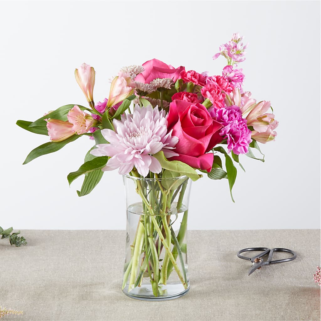 Pink Ribbon - A Florist Original –  Ginas Flower Shop, South Plainfield NJ