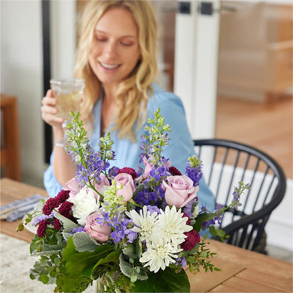 Violet Frost Bouquet –  Ginas Flower Shop, South Plainfield NJ