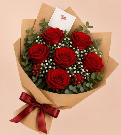 Red Velvet Bouquet –  Ginas Flower Shop, South Plainfield NJ
