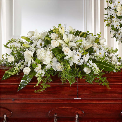 Abundance Casket Spray –  Ginas Flower Shop, South Plainfield NJ