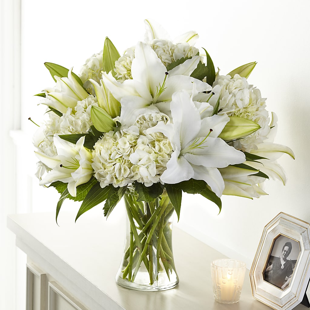 Bouquet de lys compatissant