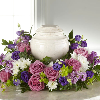 Blooming Sympathy Cremation Adornment –  Ginas Flower Shop, South Plainfield NJ