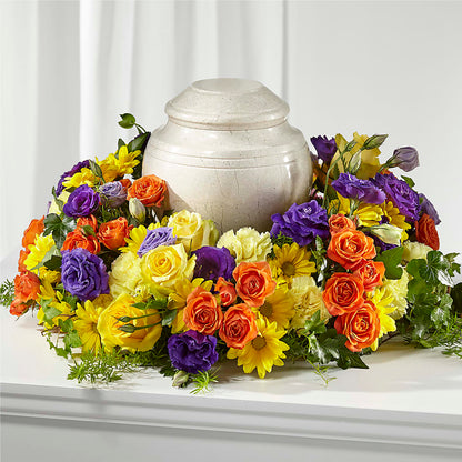 Blossoms of Remembrance Cremation Adornment –  Ginas Flower Shop, South Plainfield NJ