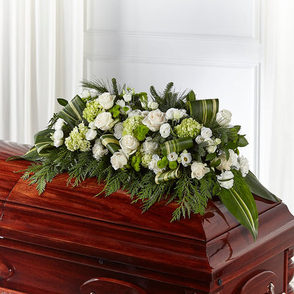 Hopeful Gesture Casket Spray –  Ginas Flower Shop, South Plainfield NJ