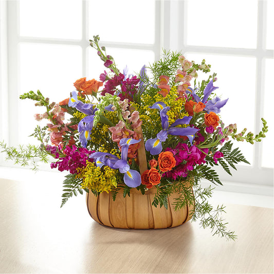 Garden of Life Basket –  Ginas Flower Shop, South Plainfield NJ