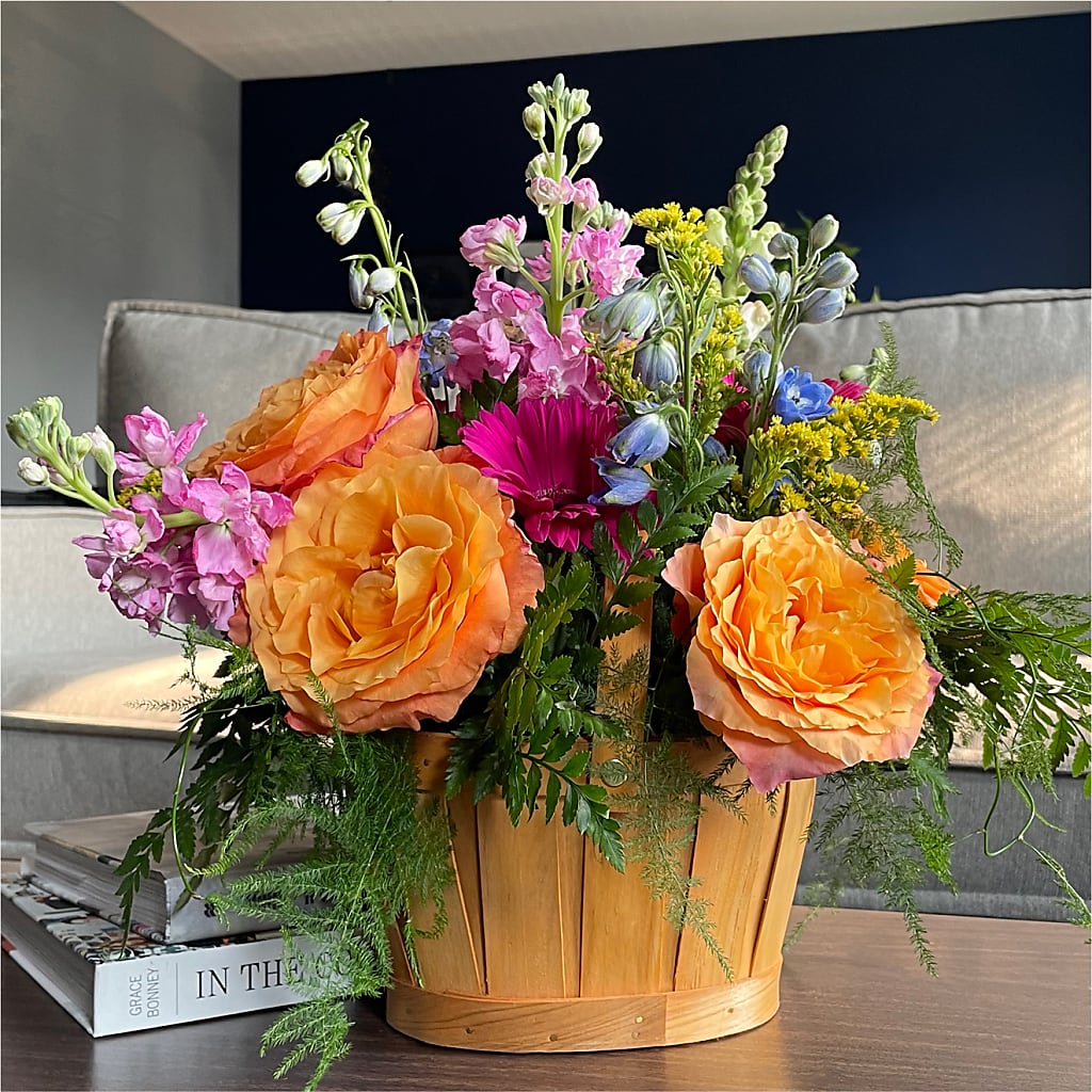Garden of Life Basket –  Ginas Flower Shop, South Plainfield NJ