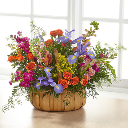 Garden of Life Basket –  Ginas Flower Shop, South Plainfield NJ