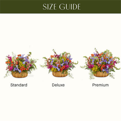 Garden of Life Basket –  Ginas Flower Shop, South Plainfield NJ