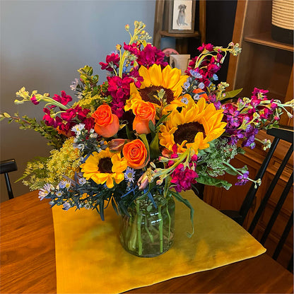 Rays of Life Bouquet –  Ginas Flower Shop, South Plainfield NJ