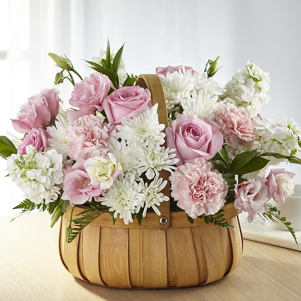 Always Graceful Basket –  Ginas Flower Shop, South Plainfield NJ