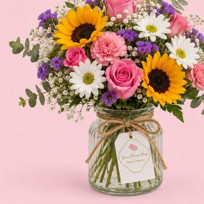 Sunny Delight –  Ginas Flower Shop, South Plainfield NJ