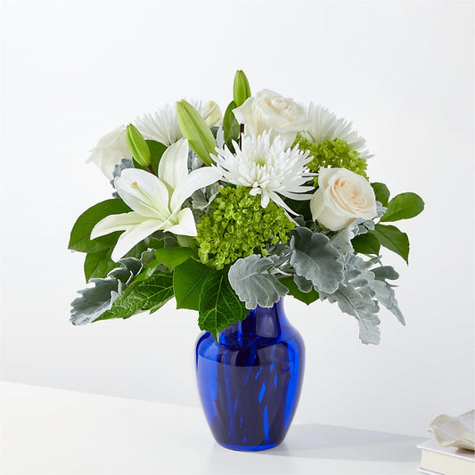 Snowy Dreams Bouquet –  Ginas Flower Shop, South Plainfield NJ