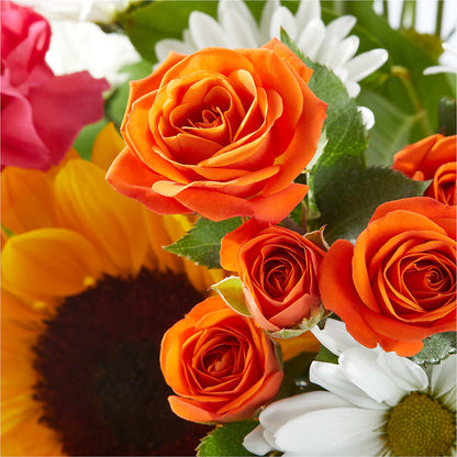 Sun-drenched Blooms Bouquet –  Ginas Flower Shop, South Plainfield NJ