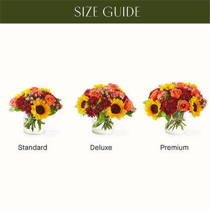 September Sunset Bouquet –  Ginas Flower Shop, South Plainfield NJ