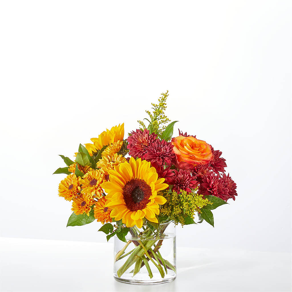 Flannel Scarf Bouquet –  Ginas Flower Shop, South Plainfield NJ