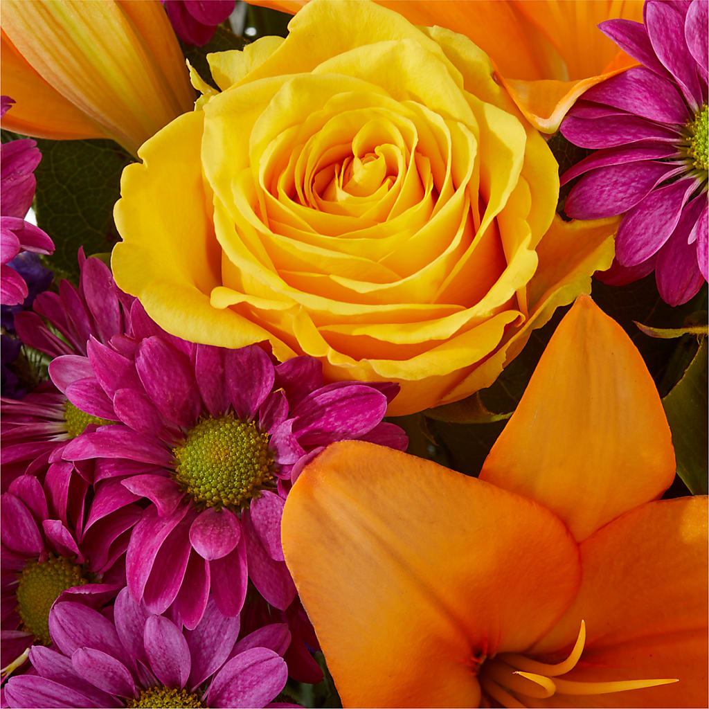 Colorful Visions Bouquet –  Ginas Flower Shop, South Plainfield NJ