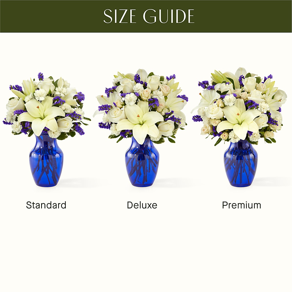 Sapphire Rush Bouquet –  Ginas Flower Shop, South Plainfield NJ