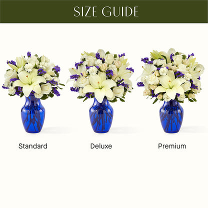 Sapphire Rush Bouquet –  Ginas Flower Shop, South Plainfield NJ
