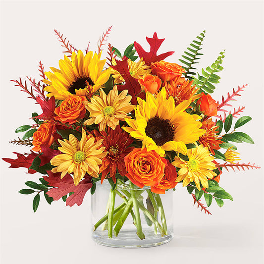 Fall Campfire Bouquet –  Ginas Flower Shop, South Plainfield NJ