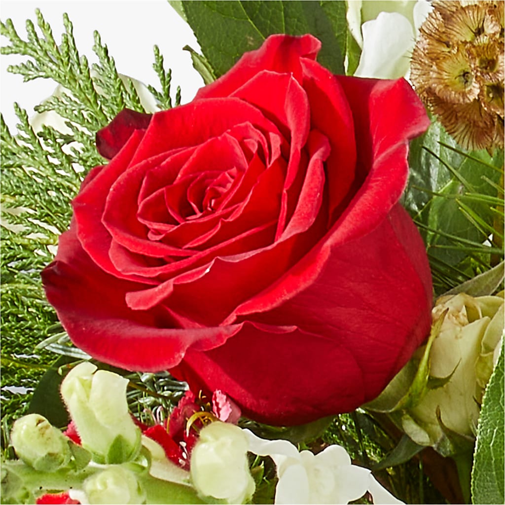 Deck the Halls Bouquet –  Ginas Flower Shop, South Plainfield NJ