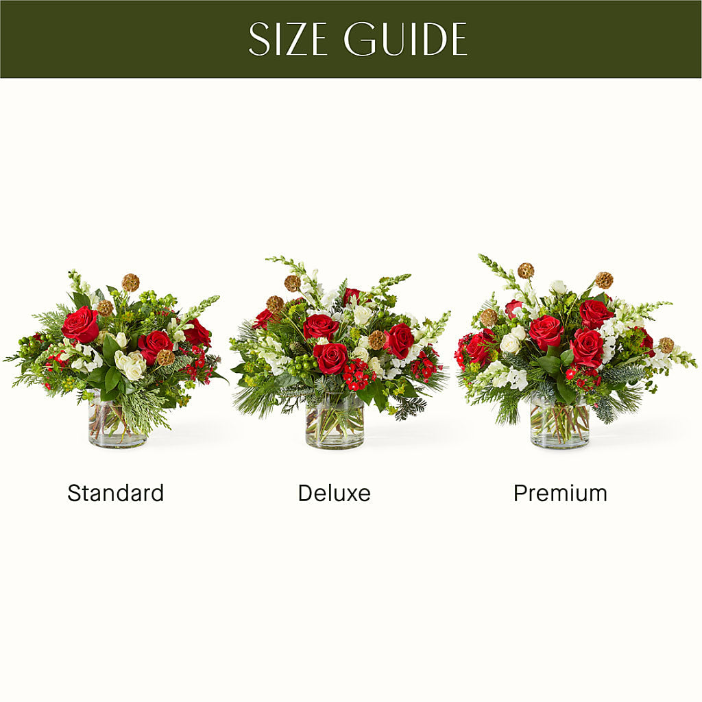 Deck the Halls Bouquet –  Ginas Flower Shop, South Plainfield NJ