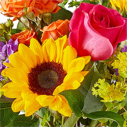 Vibrant Greetings Bouquet –  Ginas Flower Shop, South Plainfield NJ