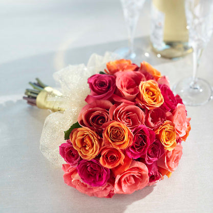 Sweet Roses Bouquet –  Ginas Flower Shop, South Plainfield NJ